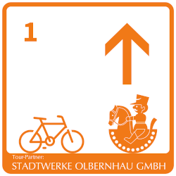 orange Reiterlein-Radtour